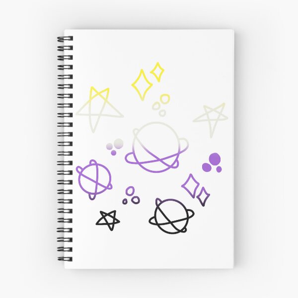 Item preview, Non-binary Gradient Galaxy designed and sold by Isabel-Jane.