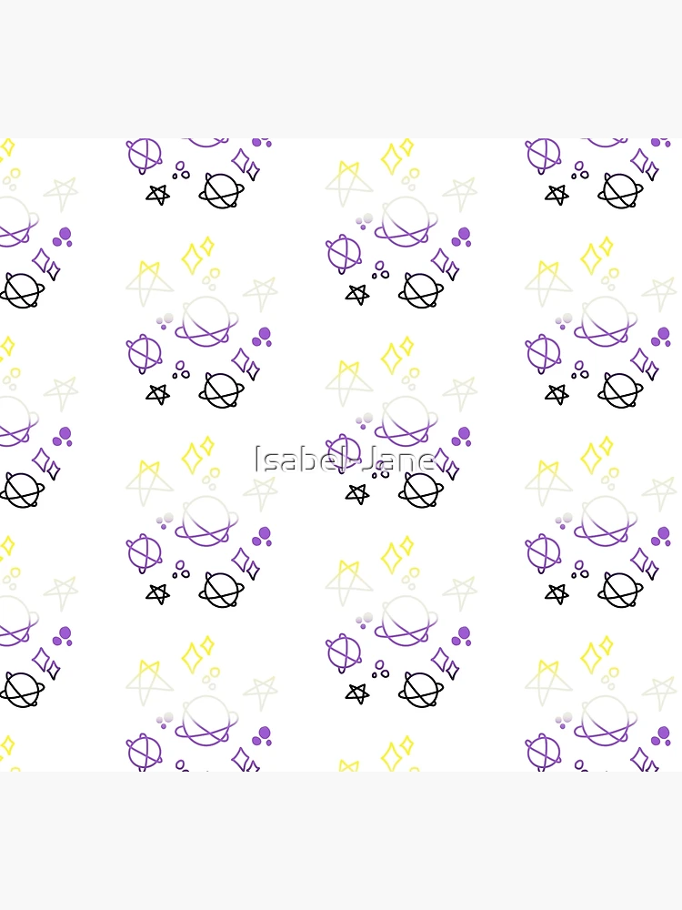 Thumbnail 5 of 5, Socks, Non-binary Gradient Galaxy designed and sold by Isabel-Jane.