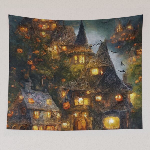 Item preview, Halloween and Ful Moon designed and sold by abstracta.