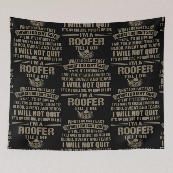 Item preview, I'M A ROOFER TILL I DIE  designed and sold by aryagiri.