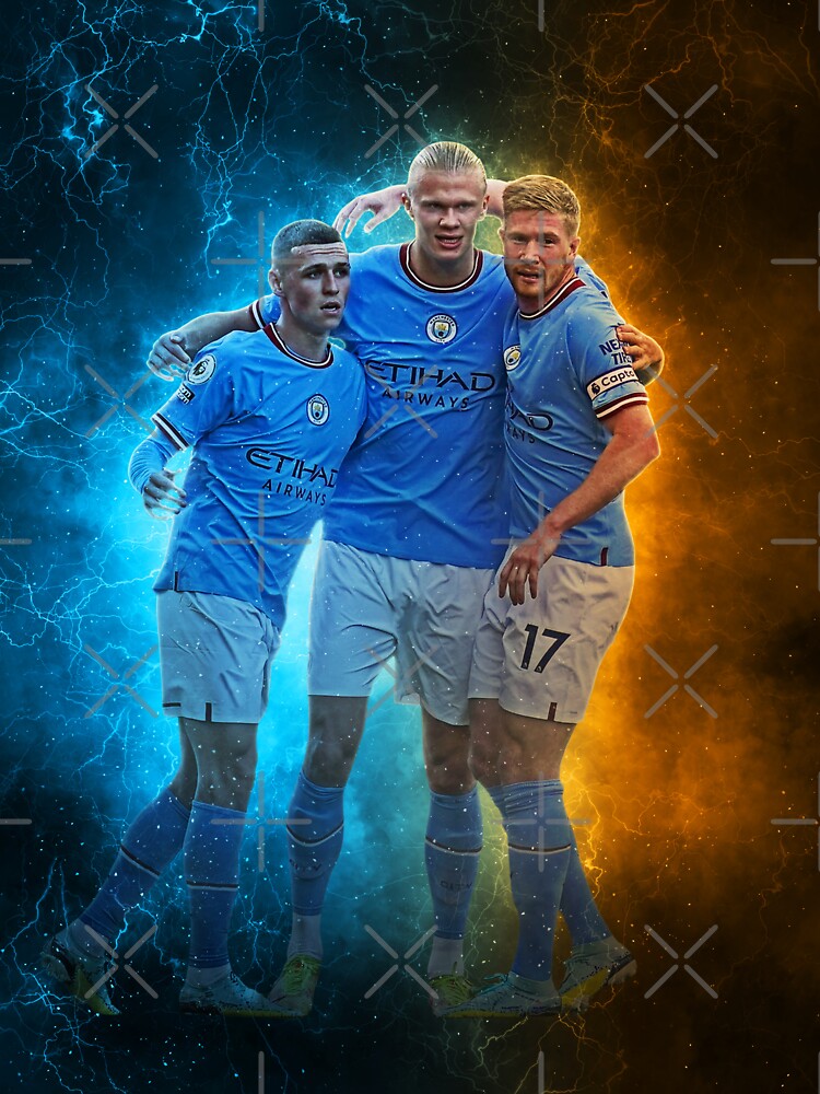 ERLING HAALAND KEVIN DE BRUYNE PHIL FODEN' Kids T-Shirt for Sale by  Sport-Art-Shop