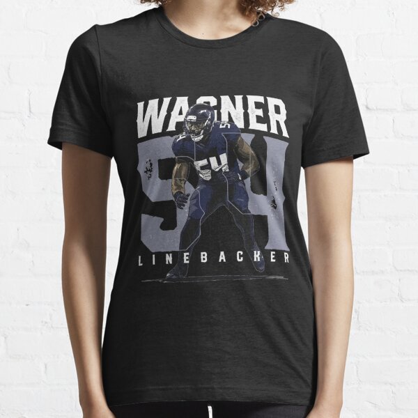 bobby wagner Fitted T-Shirt for Sale by Bachmeierma