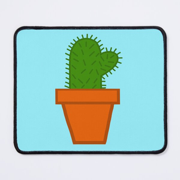 Item preview, Cactus-light blue background designed and sold by charmednight.
