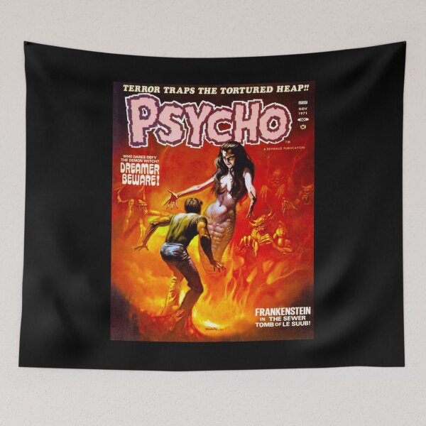 Item preview, A GREAT VINTAGE PSÝCHO 5 MAGÁZINE COVER!  designed and sold by DANIELBARE.