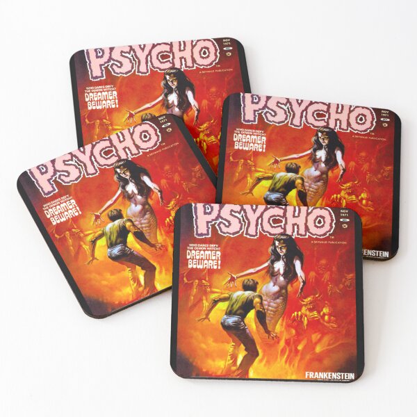 Item preview, A GREAT VINTAGE PSÝCHO 5 MAGÁZINE COVER!  designed and sold by DANIELBARE.