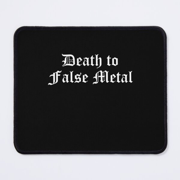 Item preview, Death To False Metal  designed and sold by Tranquilharris.