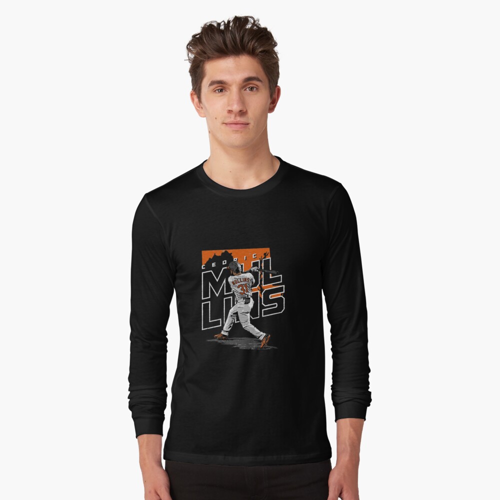 Cedric Mullins Baltimore Player Map T-shirt