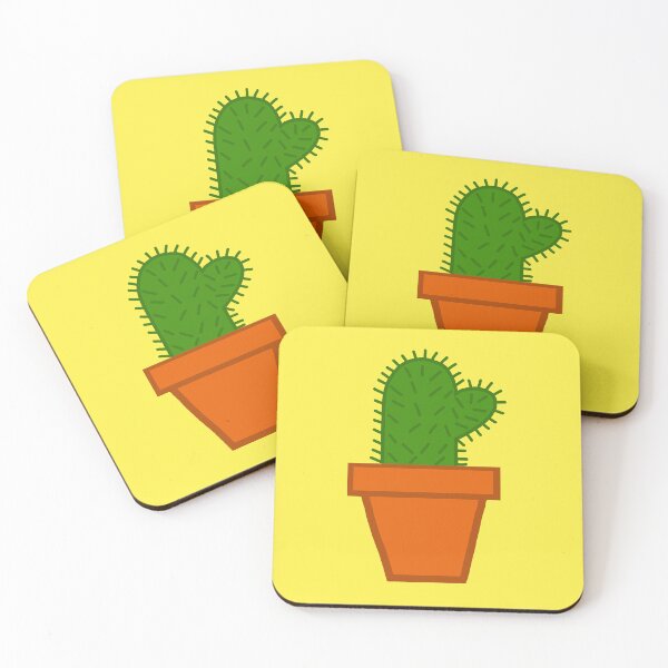 Item preview, Cactus-yellow backgrounf designed and sold by charmednight.
