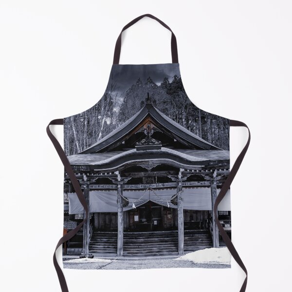 Item preview, Historical Togakure Shinto Shrine Temple Art Print - Night Color designed and sold by XIX361ART.