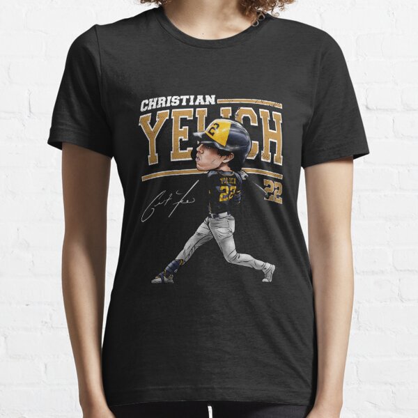 Christian Yelich Cartoon T-Shirts