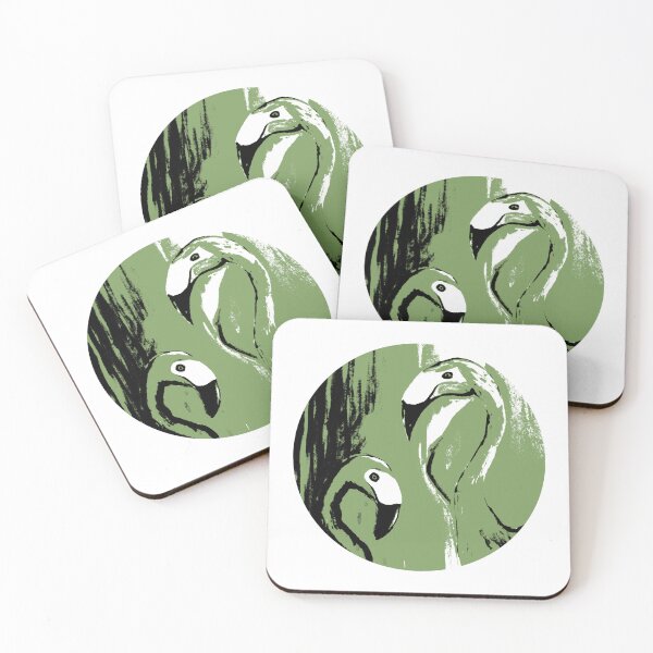Item preview, Olive Flamingos designed and sold by hanNsneep.