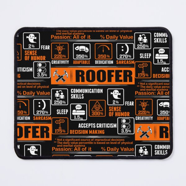 Item preview, Multitasking Roofer Creativity Dedication Sarcasm  designed and sold by aryagiri.