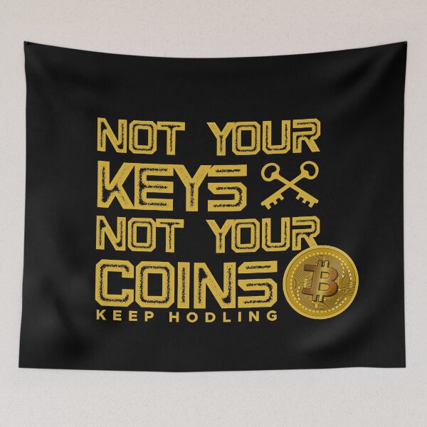 Item preview, Not your keys not your coins No.2 designed and sold by angelisart.