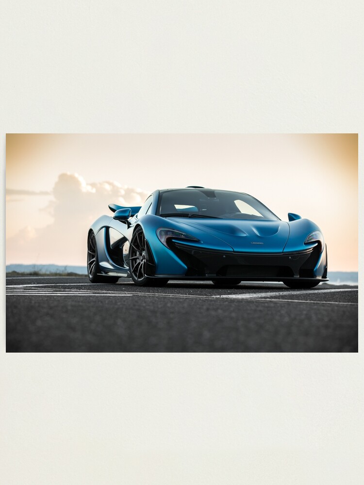 Mclaren P1 Photographic Print By Mikekuhnracing Redbubble