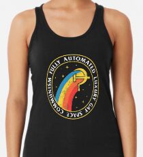 Fully Automated Luxury Gay Space Communism Racerback Tank Top