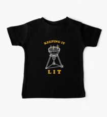 BBQ Keeping It Lit Baby Tee