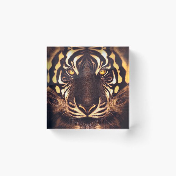 Item preview, Tiger portrait designed and sold by AI1artist.