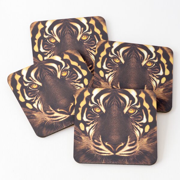 Item preview, Tiger portrait designed and sold by AI1artist.