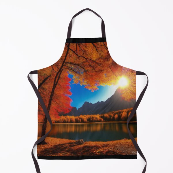 Item preview, Mountain Lake-Autumn designed and sold by OnigiriSuiko.