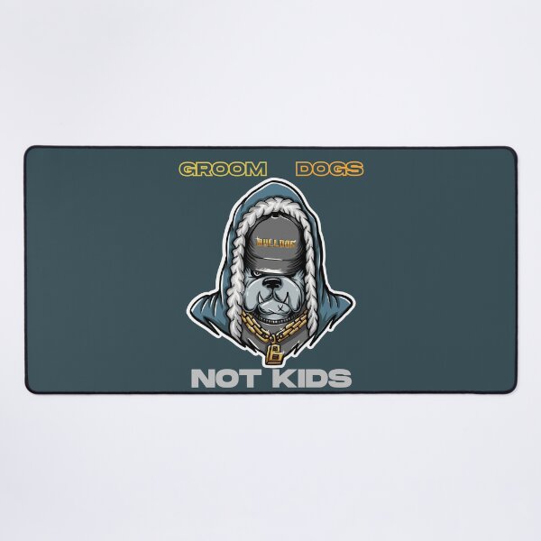 Item preview, Groom Dogs Not Kids - Dog Swag Bulldog designed and sold by sabricreations.