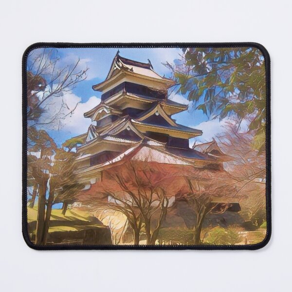 Item preview, Outstanding Japanese Matsumoto Black Castle Art Picture - Cartoon designed and sold by XIX361ART.