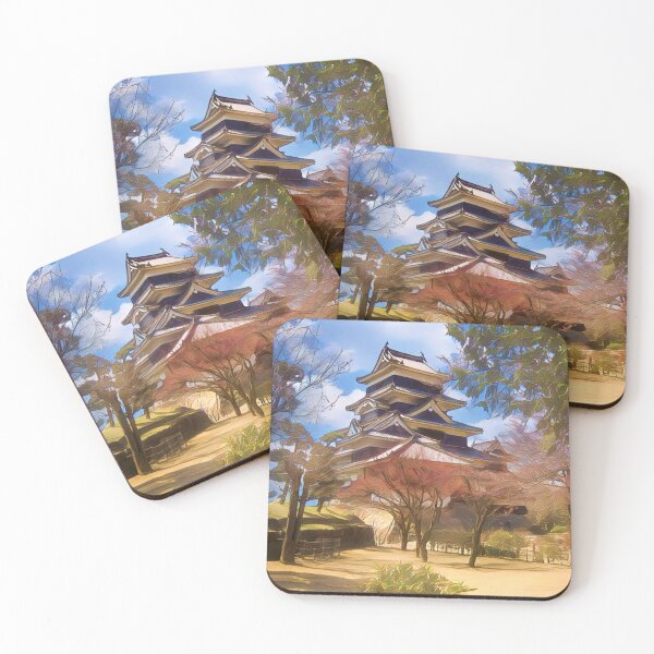 Item preview, Outstanding Japanese Matsumoto Black Castle Art Picture - Cartoon designed and sold by XIX361ART.
