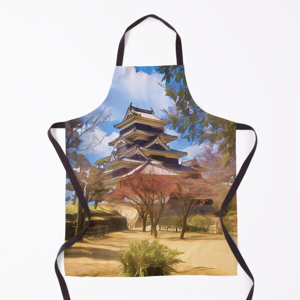 Item preview, Outstanding Japanese Matsumoto Black Castle Art Picture - Cartoon designed and sold by XIX361ART.