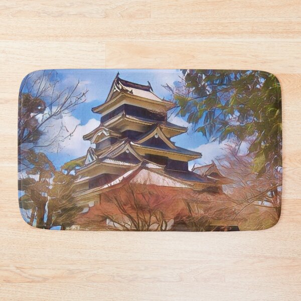 Item preview, Outstanding Japanese Matsumoto Black Castle Art Picture - Cartoon designed and sold by XIX361ART.