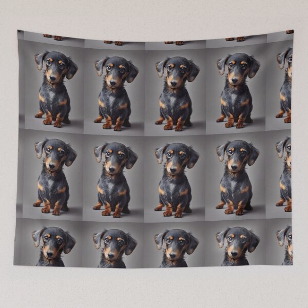 Item preview, Dachshund gray designed and sold by inkMortar.