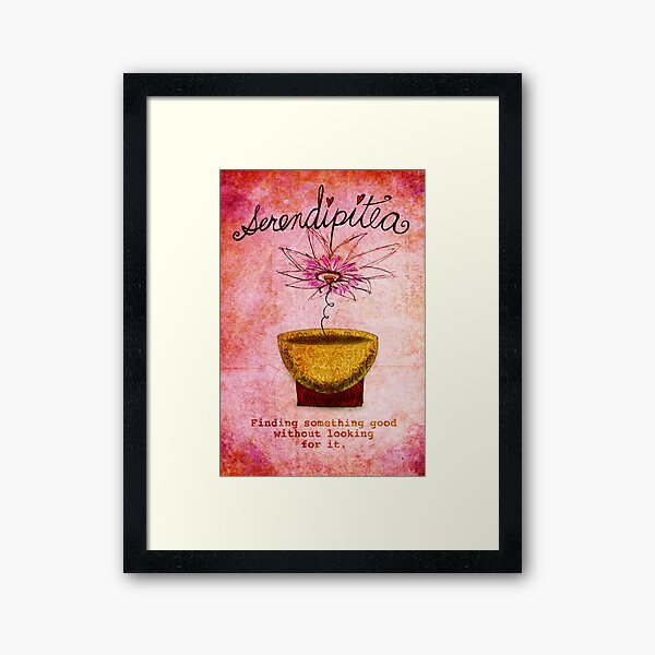 What my #Tea says to me February 19, 2013 Framed Art Print