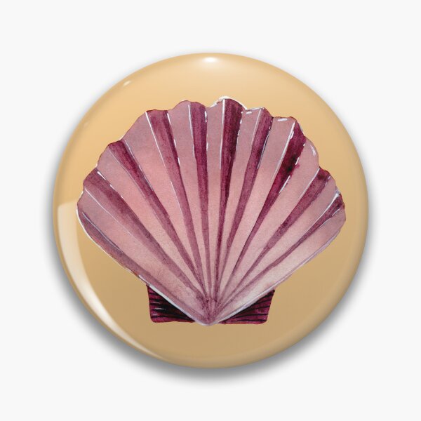 Item preview, Pink Seashell - Watercolour Illustration designed and sold by Pattokarts.