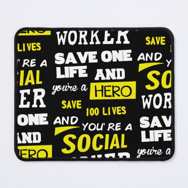 Item preview, A Hero And You're A Social Worker designed and sold by aryagiri.