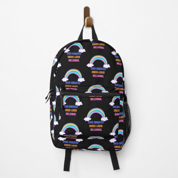 Item preview, Rainbow Unicorn Over-educated Under-loved Millennial designed and sold by Naomy-Designs.
