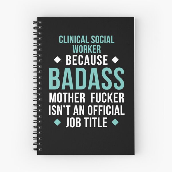 Item preview, Badass Clinical Social Worker Professions designed and sold by aryagiri.