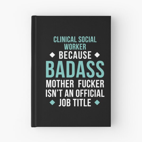 Item preview, Badass Clinical Social Worker Professions designed and sold by aryagiri.