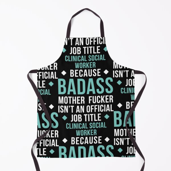 Item preview, Badass Clinical Social Worker Professions designed and sold by aryagiri.