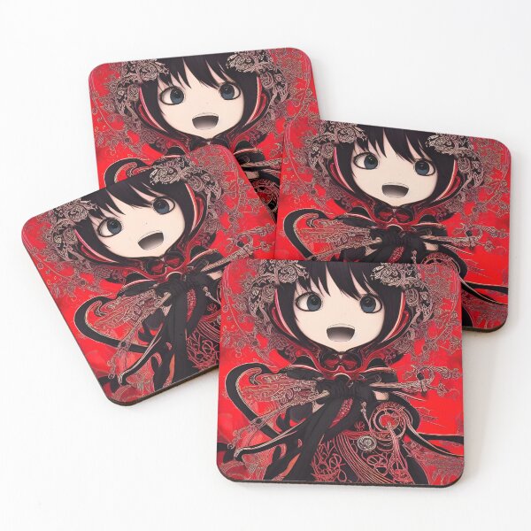 Item preview, [3] Anime Oriental Vampire Girl designed and sold by mondstudio.
