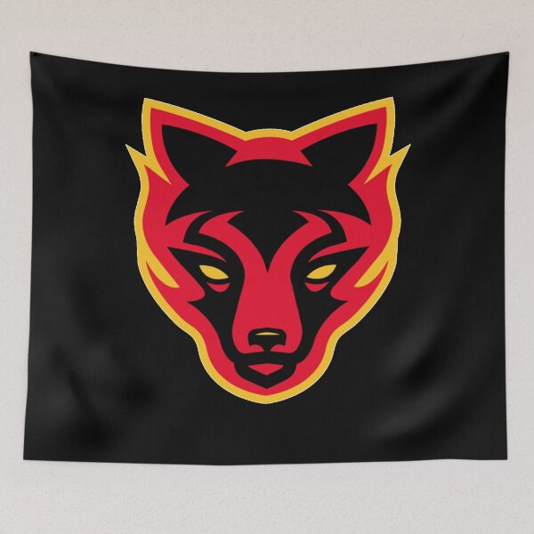 Artikelvorschau, Flame Wolf Sport Maskottchen Logo Illustration entworfen und verkauft von JasonJohnson3.