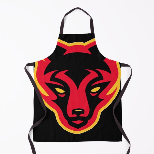 Item preview, Flame Wolf Sports Mascot Logo Illustration designed and sold by JasonJohnson3.