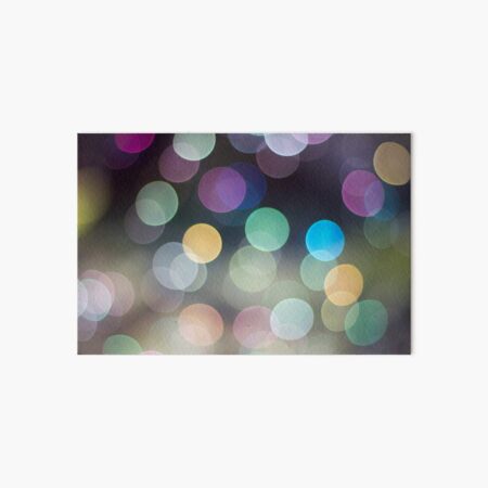 Soap Film - The iridescent colours of soap film Art Board Print