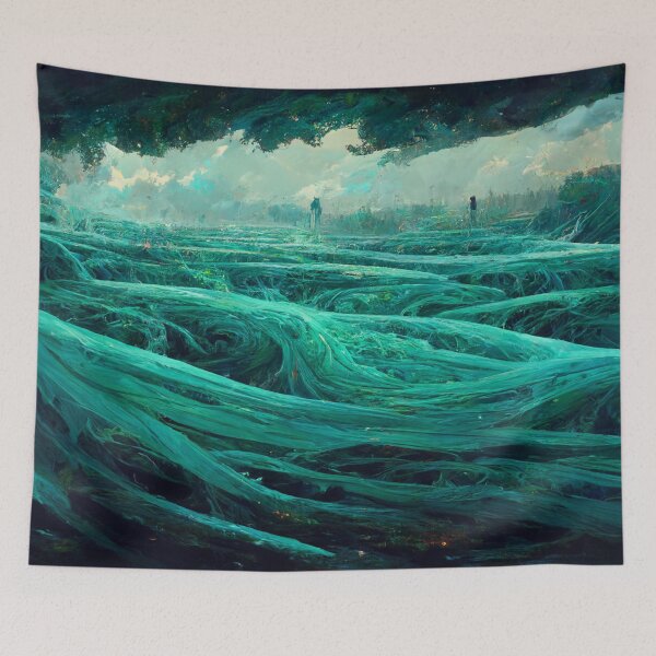 Item preview, Data Deluge - Turbulent Ocean designed and sold by Staibshine.