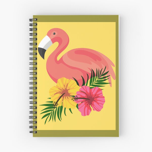 Item preview, Flamingo Bird And Hibiscus Flower Design designed and sold by Karina Zoya.