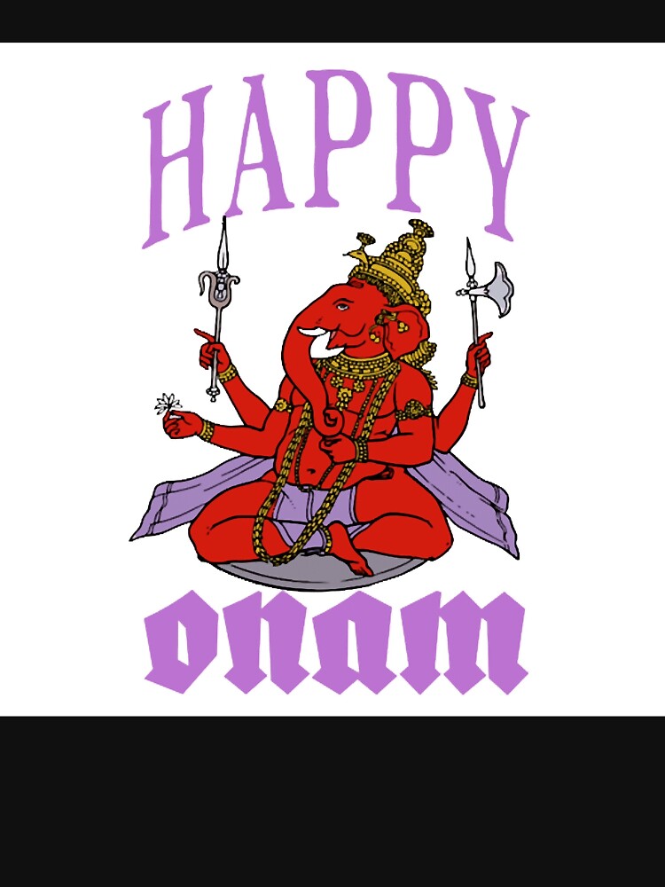 Happy Onam Scarf T Shirt For Sale By Sarboben6 Redbubble Happy Onam Kathakali T Shirts 3280