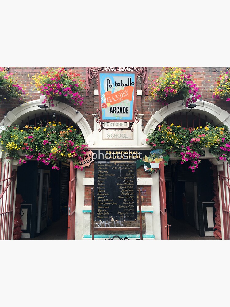 "Italian restaurant Portobello market Notting Hill London" Sticker for