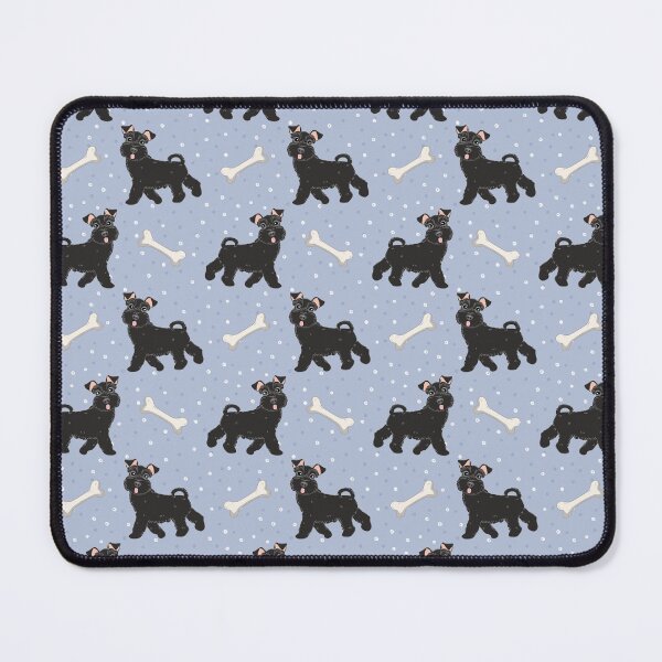 Item preview, Cute Black Miniature Schnauzer designed and sold by Lulupainting.