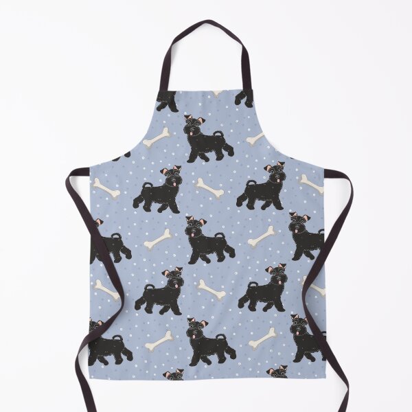 Item preview, Cute Black Miniature Schnauzer designed and sold by Lulupainting.