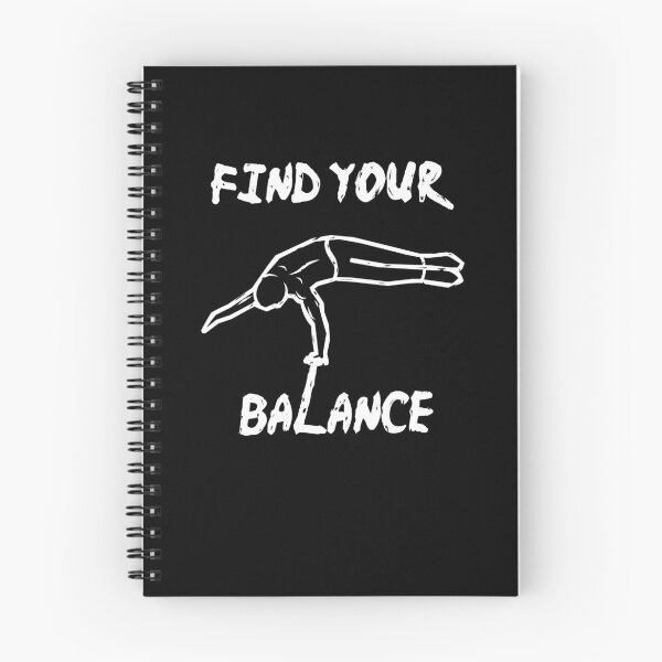 Item preview, Handbalancing "Find your balance" handstand human flag designed and sold by EnzoVectorism.