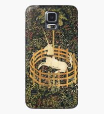 Funda/vinilo para Samsung Galaxy FLORES DE LA FANTASÍA UNICORNA Y GÓTICA, MOVIMIENTOS FLORALES