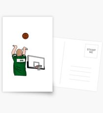 Bird 3-Point Warm Up Shoulder Cannon Postcards