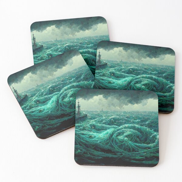 Item preview, Data Deluge - Ship at Sea designed and sold by Staibshine.